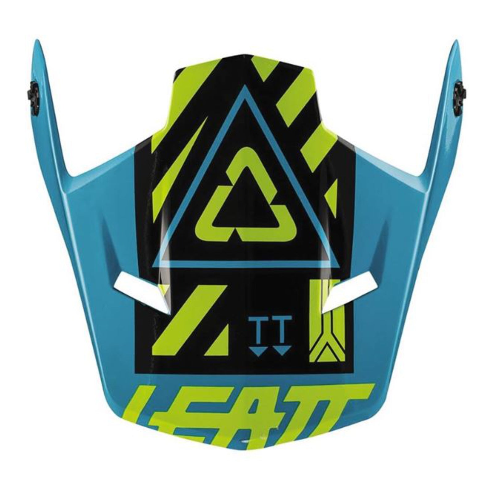 Leatt 5.5 GPX V19.1 Helmet Peak - Black / Lime (M/2XL) LE4019060121#