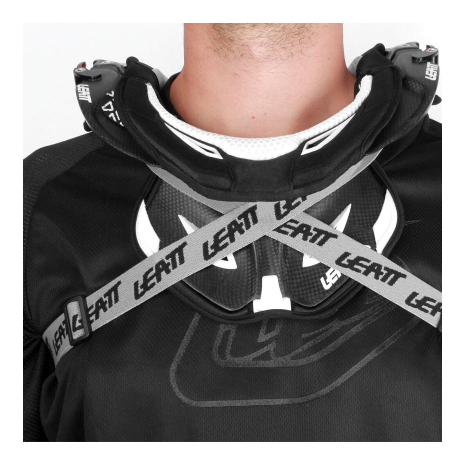 Leatt Brace Cross Strap Set - All DBX/GPX/SNX Pair LE4300030401#