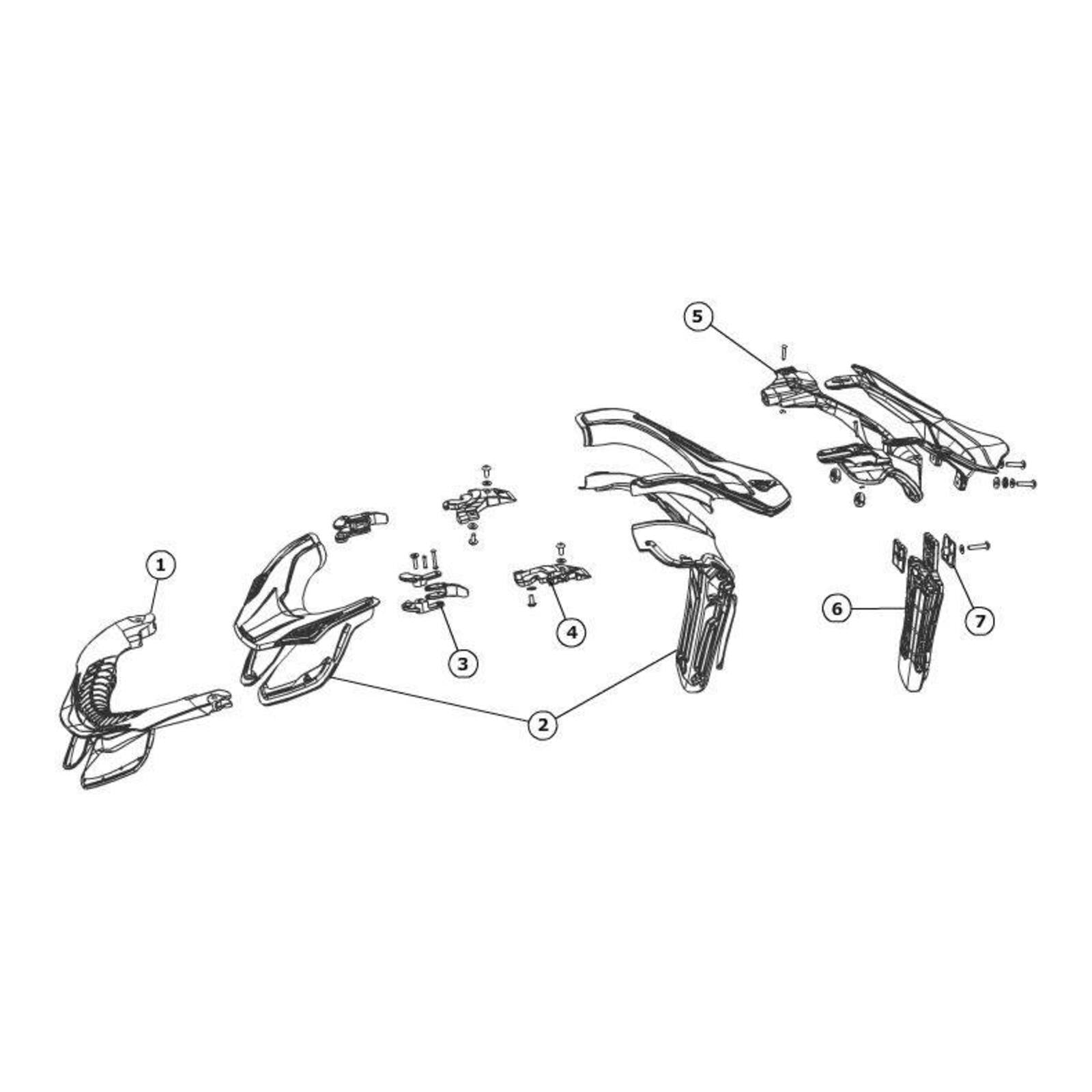 Leatt Back Brace Pack GPX Adventure 1.2.3 - Grey (M) LE4300530098#