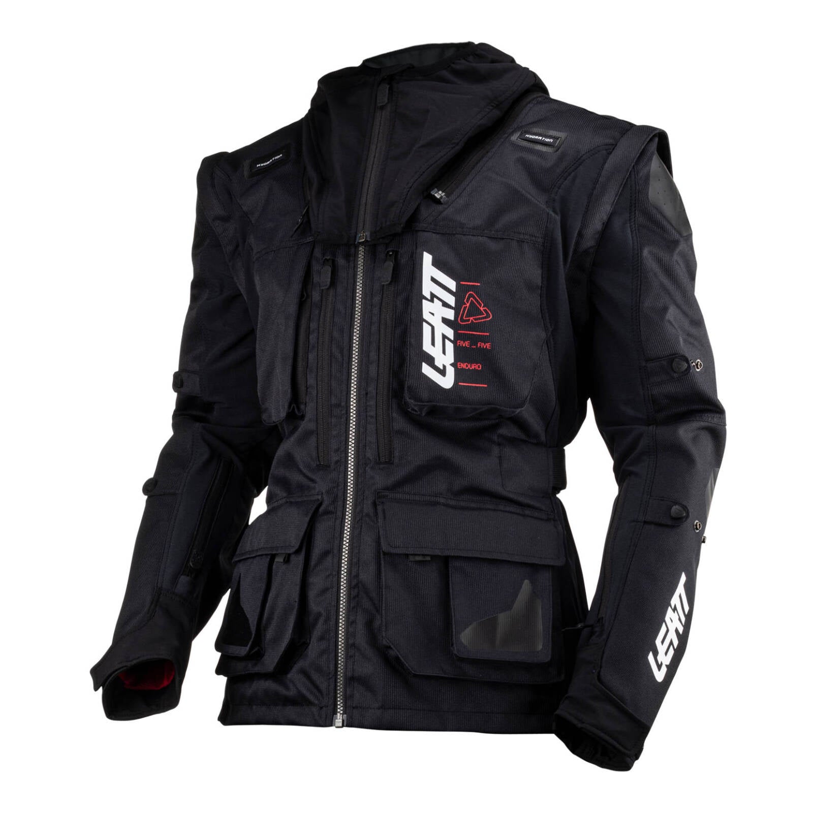 Leatt 5.5 Enduro Jacket - Black (2XL) LE5023030104#