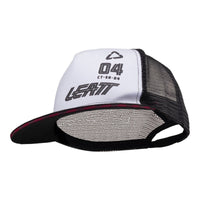 Leatt Trucker Cap - White / Black (S-XL) LE5024400130#