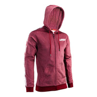 Leatt Premium Zip Hoodie - Ruby (S) LE5024400470#