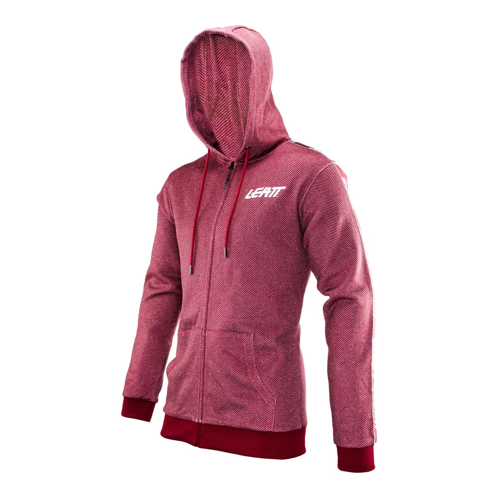 Leatt Premium Zip Hoodie - Ruby (L) LE5024400472#
