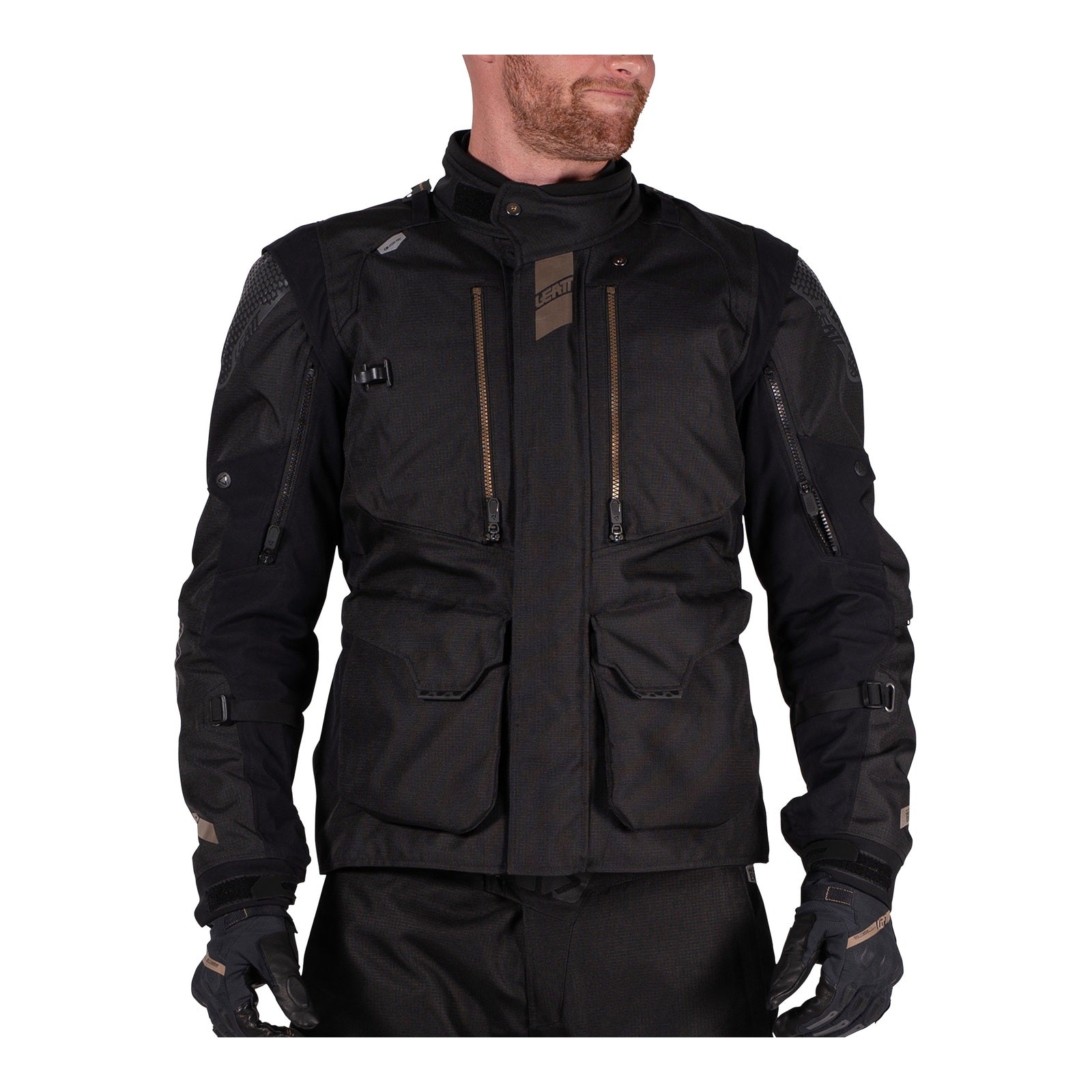Leatt 5.5 ADV MultiTour Jacket - Stealth (4XL/US50/EU60) LE5025101246#