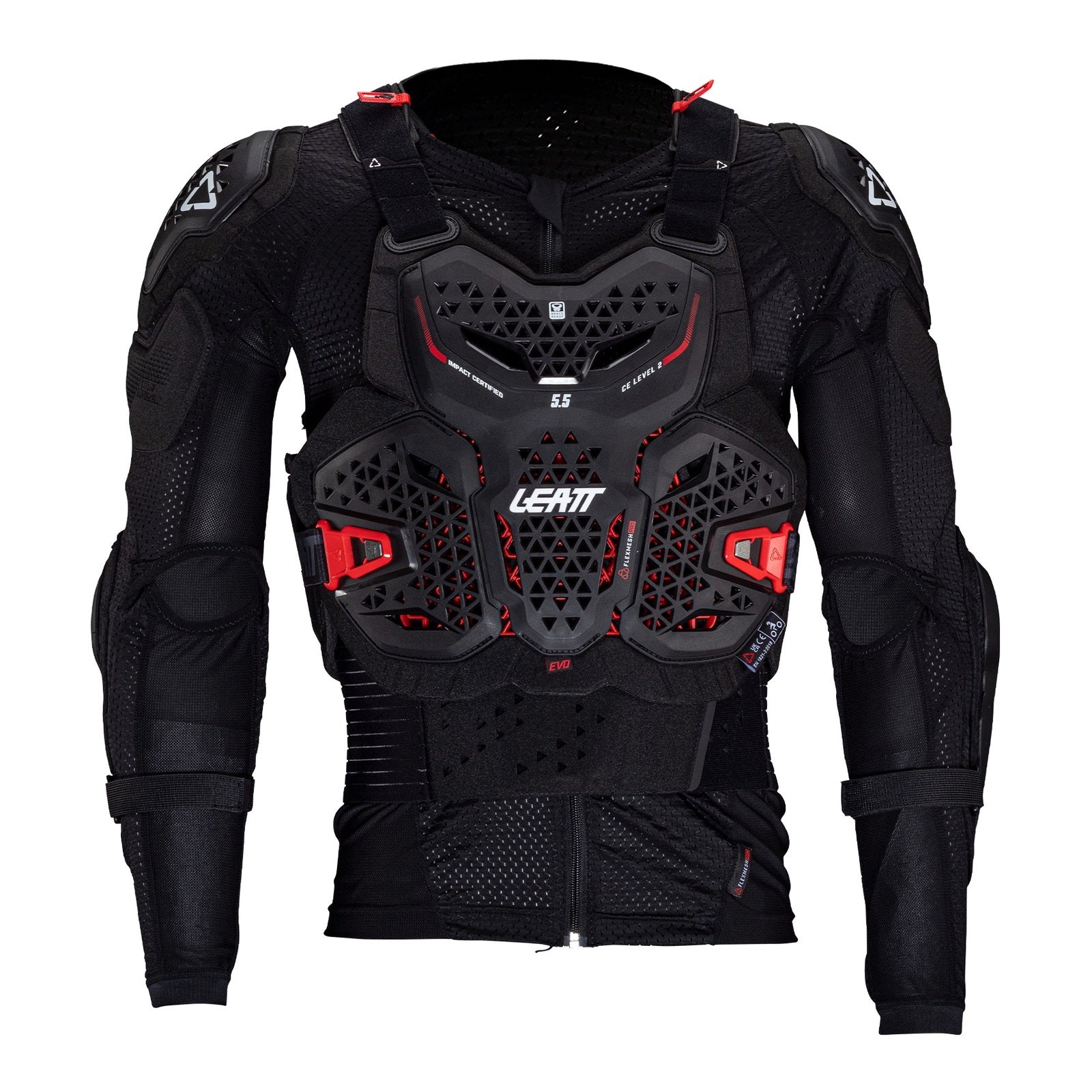 Leatt 5.5 Body Protector Evo - Black (XL 178-184cm) LE5025202263#