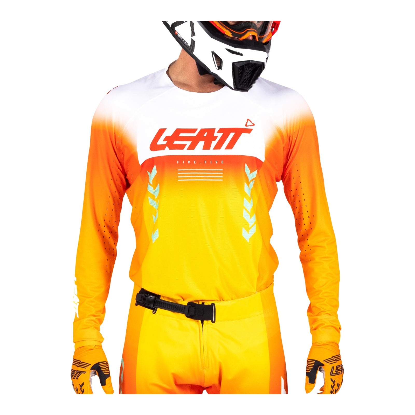 Leatt 5.5 UltraWeld Jersey - Orange (2XL/US46/EU56) LE5026000124#