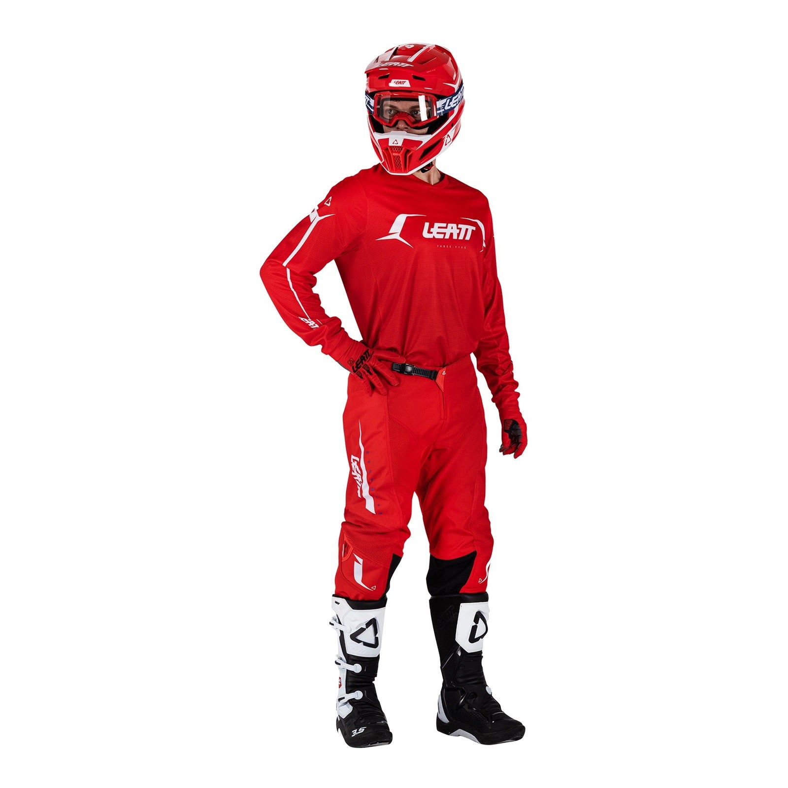 Leatt 3.5 Ride Kit - Red (3XL/US40/EU58) LE5026000746#
