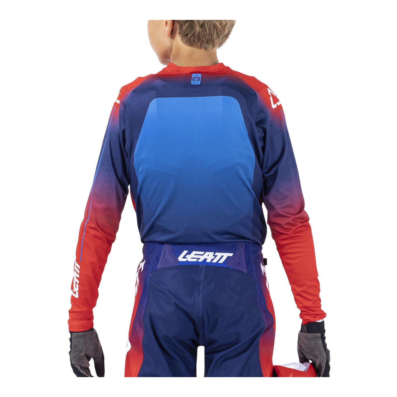 Leatt 4.5 Junior Jersey - Royal Blue / Red (S/EU120/130CM) LE5026000920#