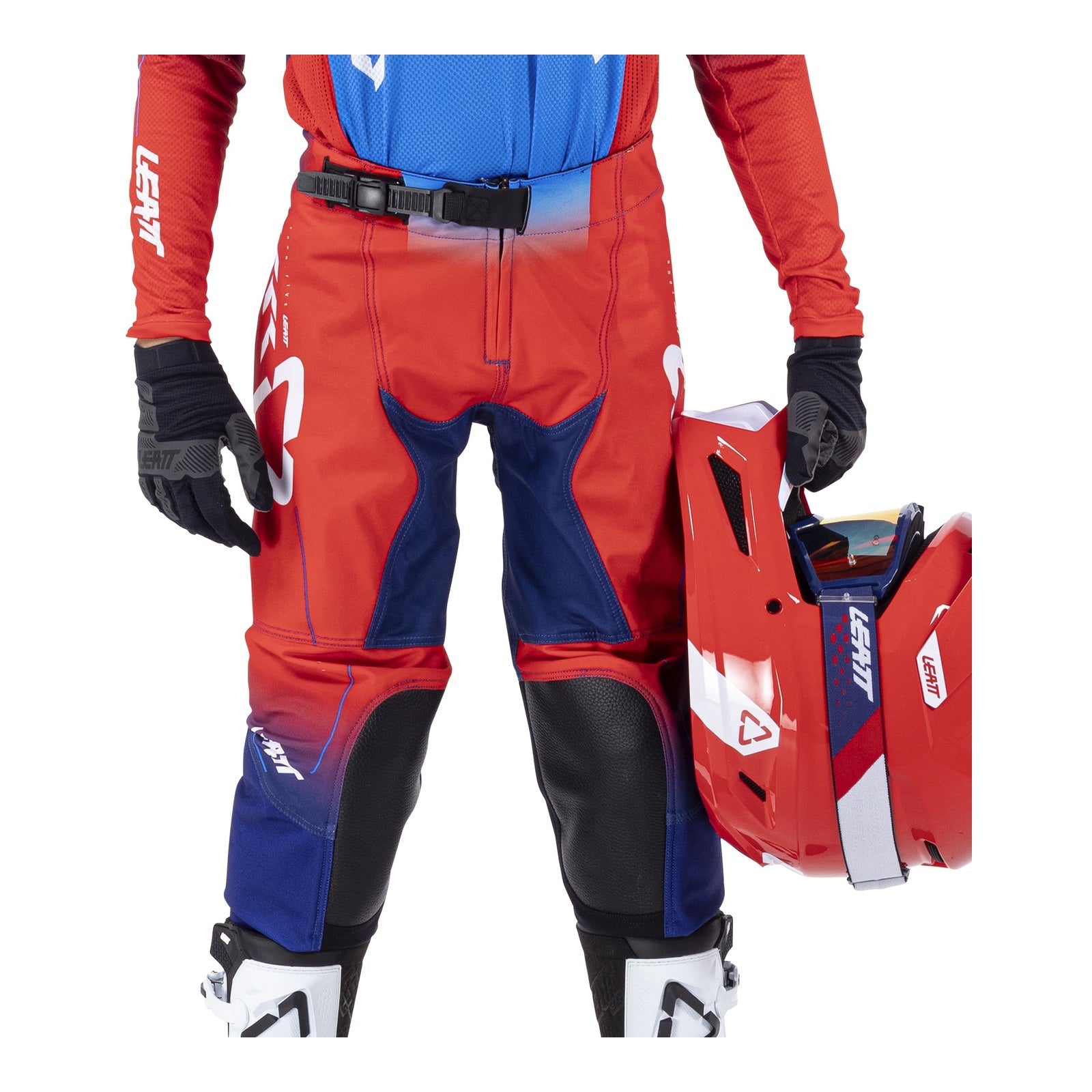 Leatt 4.5 Junior Pant - Royal Blue / Red (M/EU130/140CM) LE5026001001#