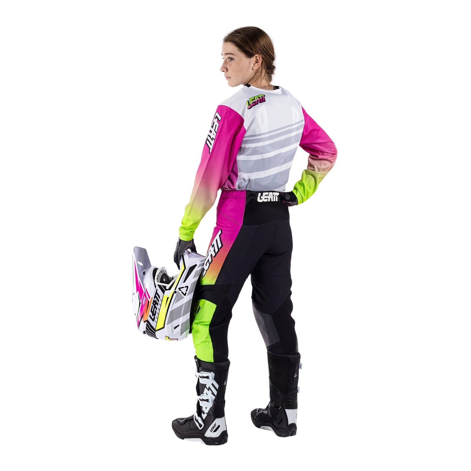 Leatt 3.5 Ride Kit Junior - Retro Pink (XL/EU150/160CM) LE5026001105#