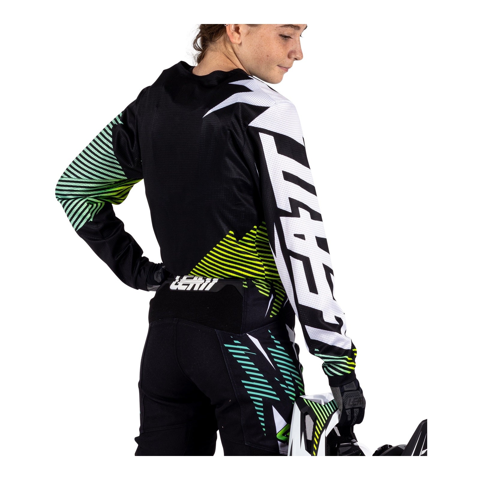 Leatt 3.5 Ride Kit Junior - Storm Teal (XL/EU150/160CM) LE5026001145#