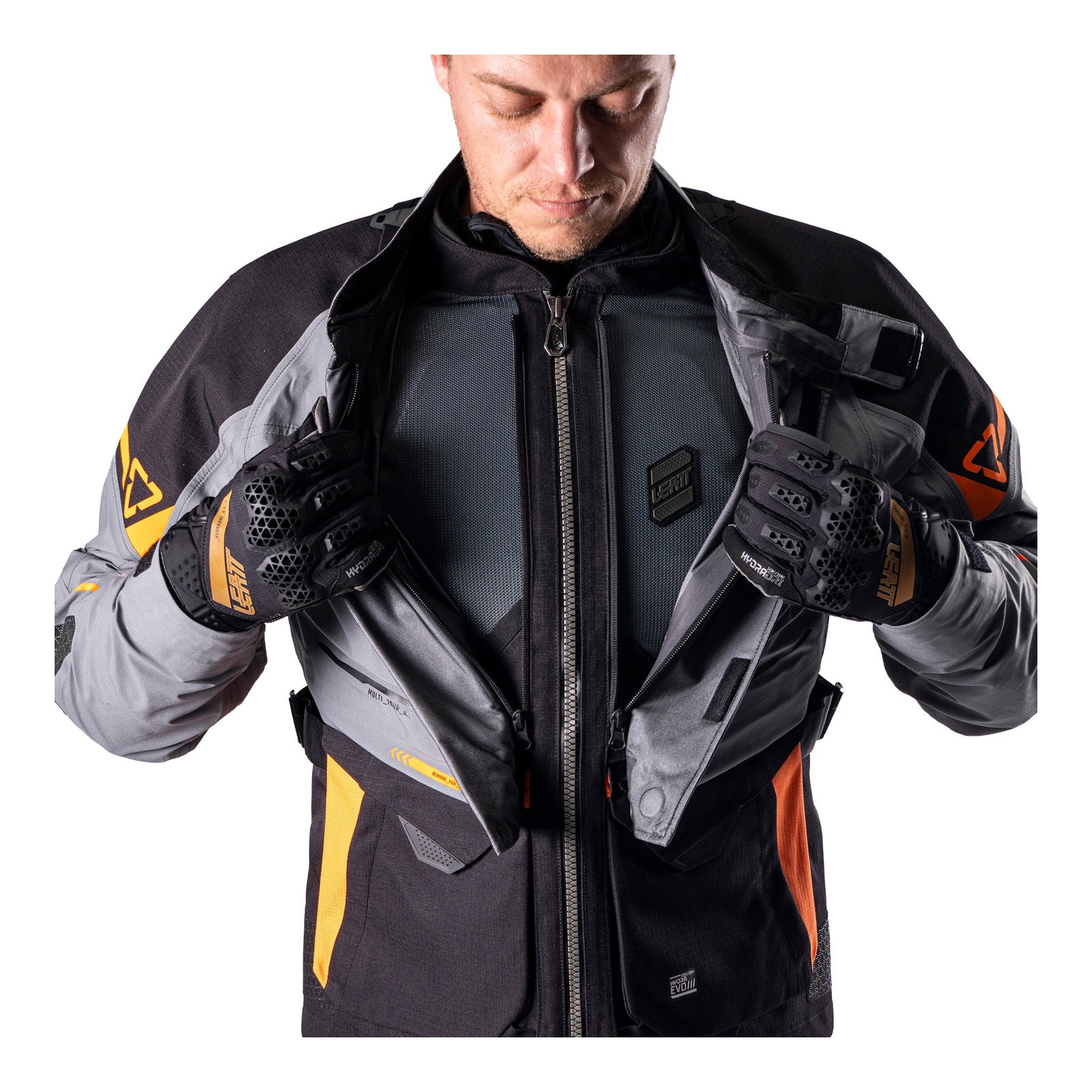 Leatt 8.5 ADV Multitour Jacket - Iron / Grey (3XL/US48/EU58) LE5026001905#