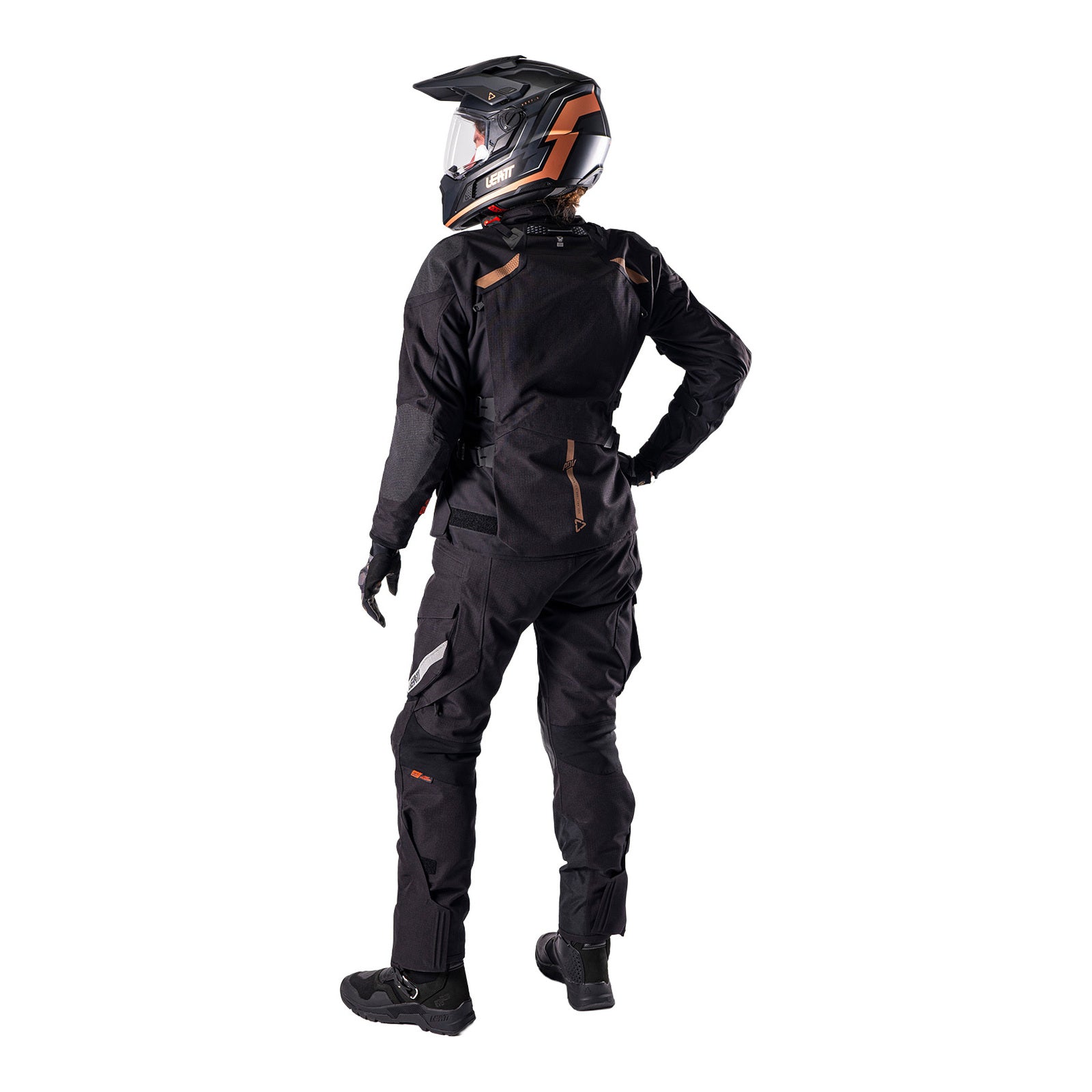 Leatt 5.5 ADV DriTour Pant Women - Stealth Black / Grey (L/EU40/UK12/US8) LE5026004303#