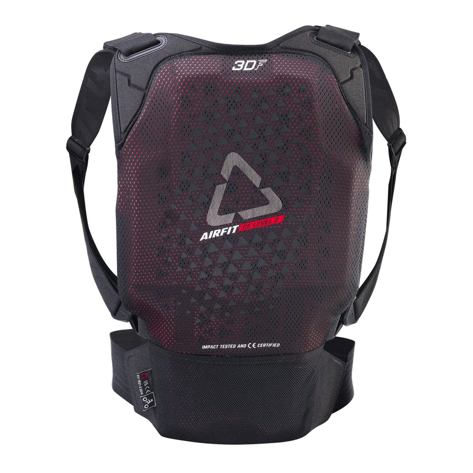 Leatt 3DF AirFit Back Protector Evo - Black (L/XL 172-184cm) LE5026011012#