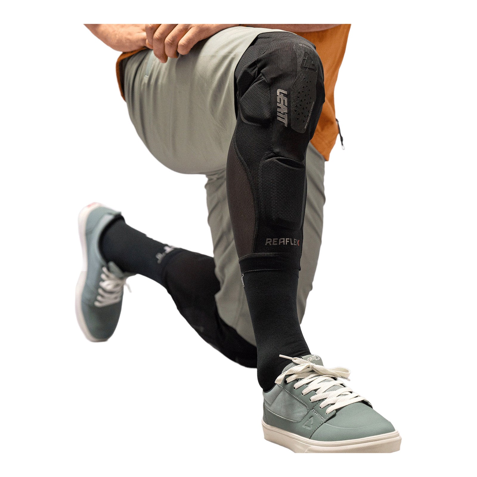 Leatt ReaFlex Knee Guard Ultralite EXT - Black (XL) LE5026011513#