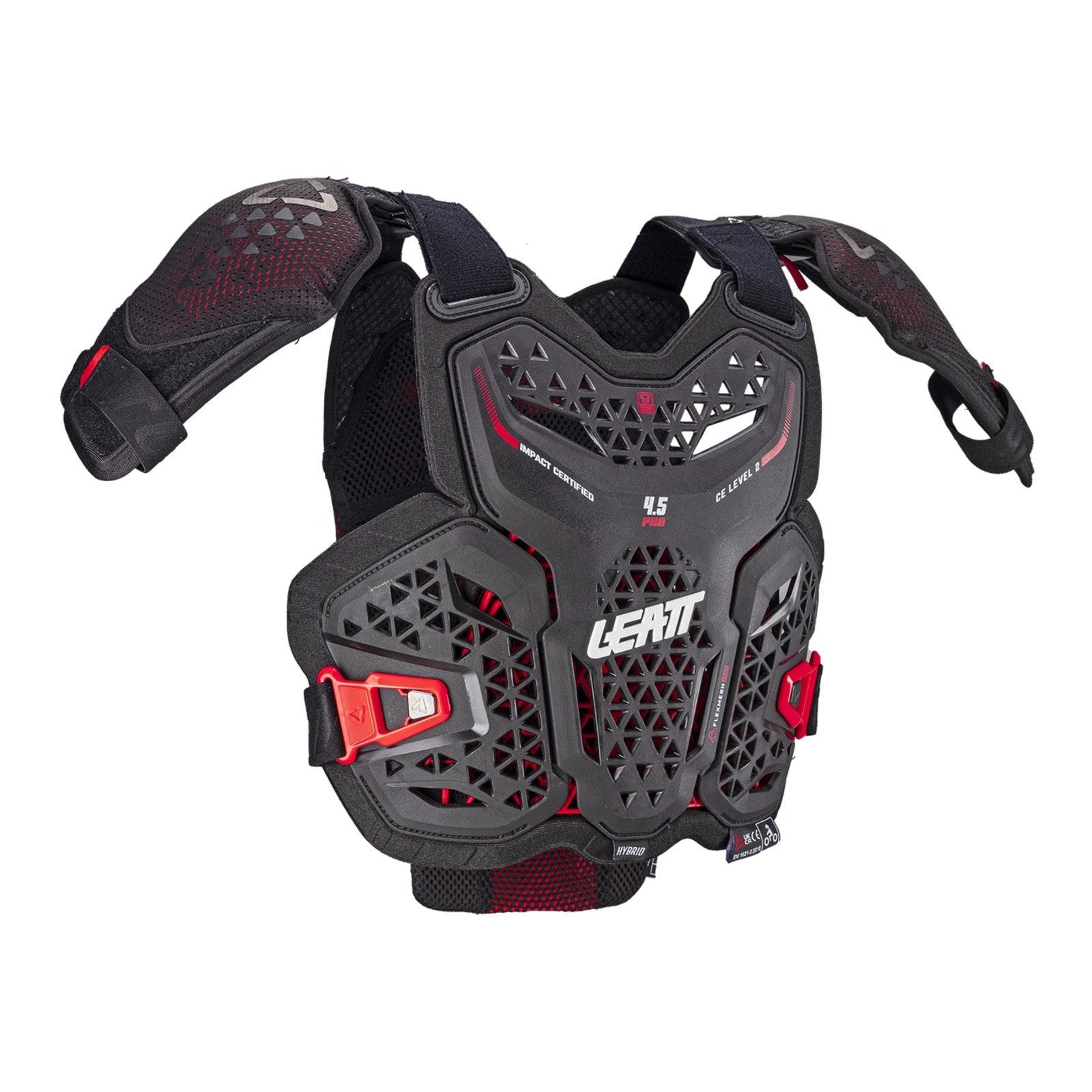 Leatt Chest Protector 4.5 Hybrid Pro Junior - Black (S/M) LE5026011860#