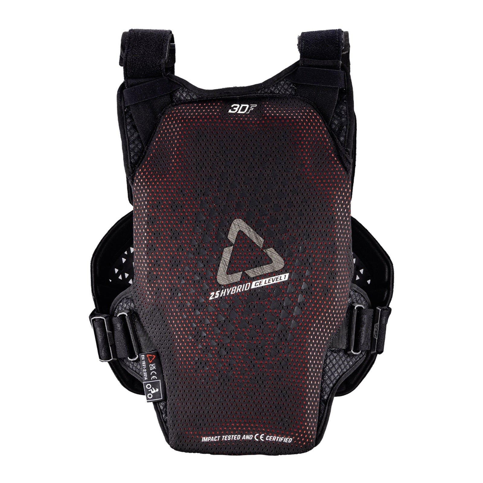 Leatt 2.5 Hybrid Chest Protector Junior - Black (L/XL 147-159cm) LE5026011911#