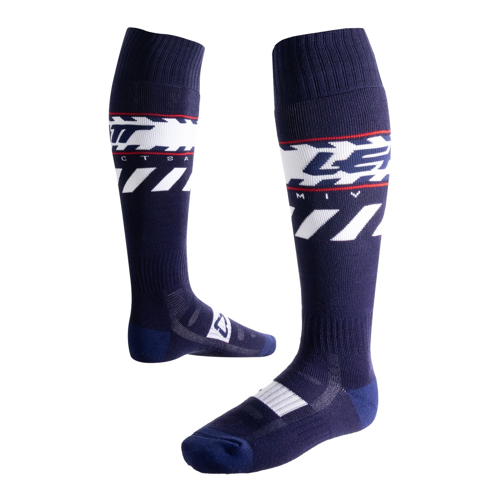 Leatt Socks - Blue (L/XL EU43-48-UK8.5-12.5 US9-13) LE5026061411#