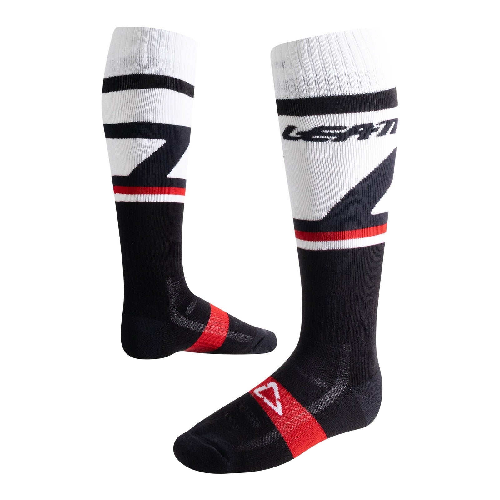 Leatt Socks - White (S/M EU38-42 UK5-8 US5.5-8.5) LE5026061430#