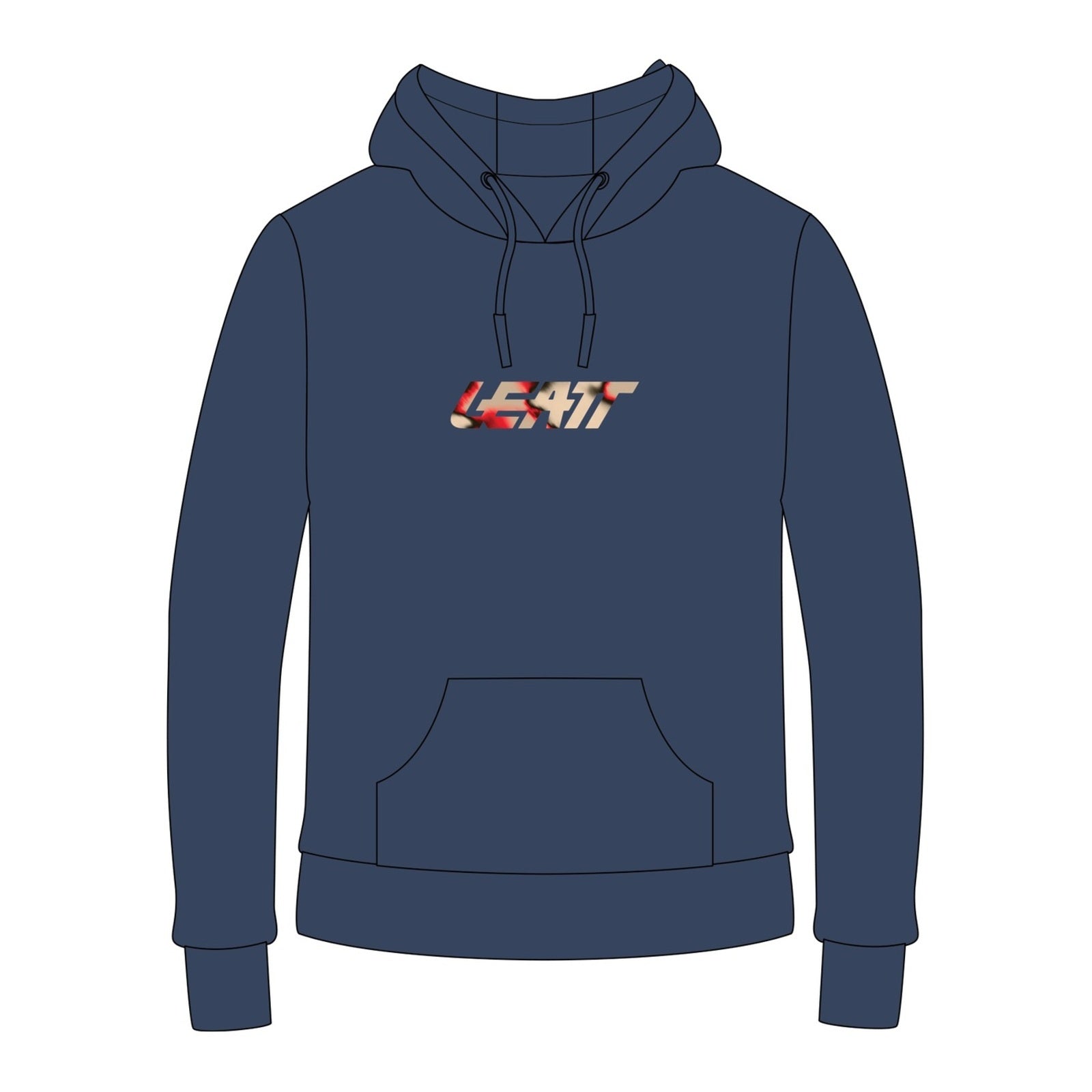 Leatt Core Hoodie - Denim Blue (XL/US44/EU54) LE5026081513#