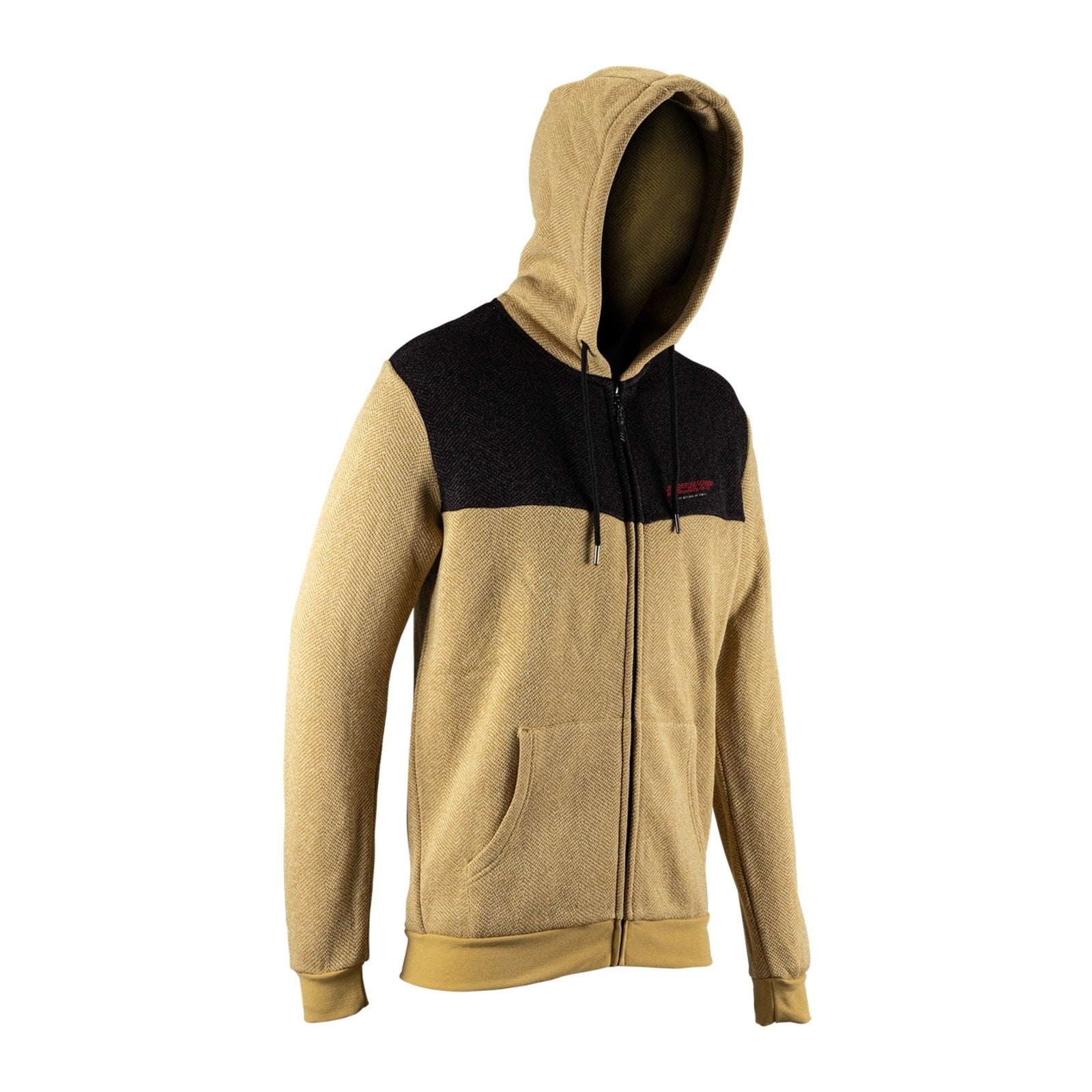 Leatt Tech Zip Hoodie - Brass Brown (XL/US44/EU54) LE5026081793#