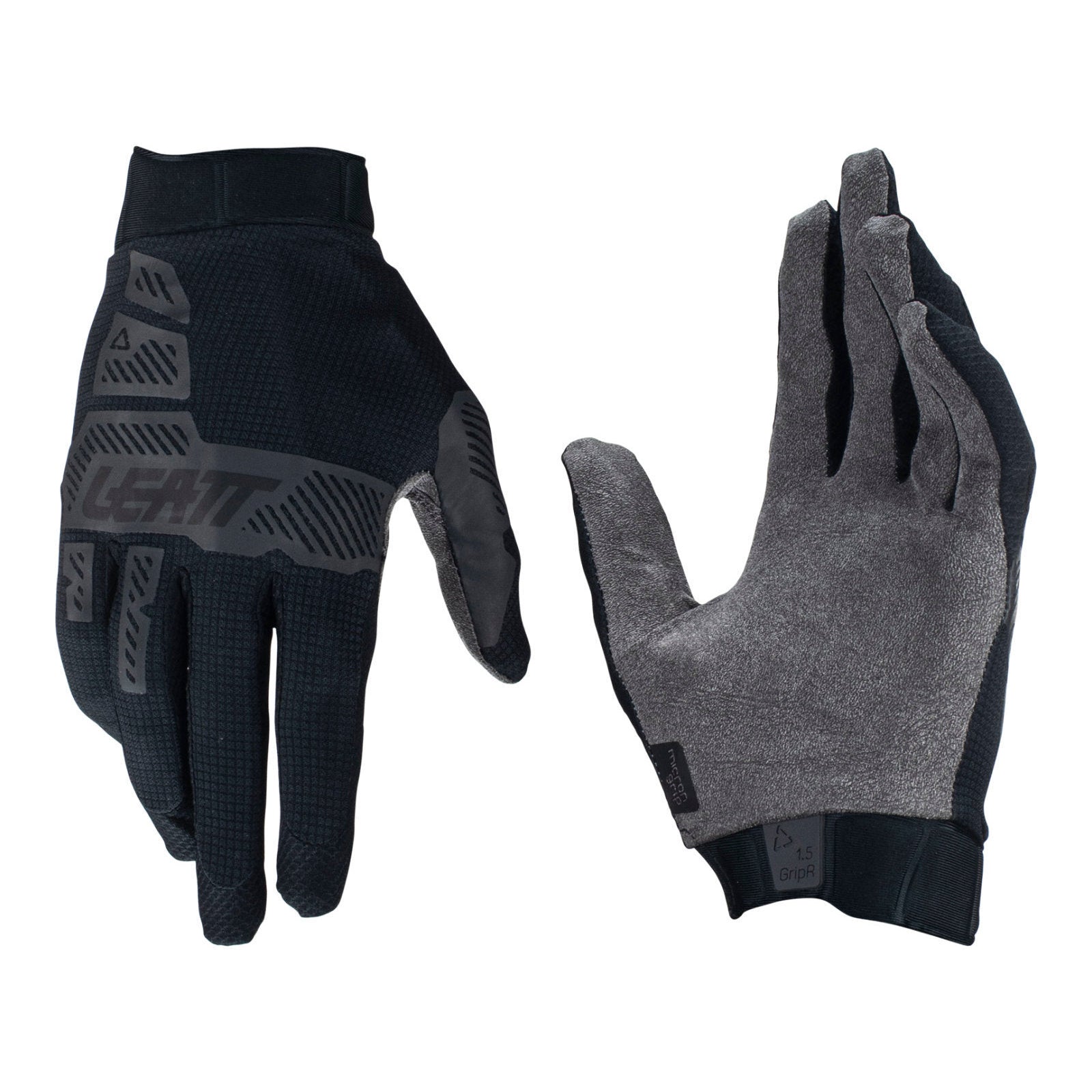 Leatt 2025 1.5 GripR Glove - Stealth (XL) LE6024090293#