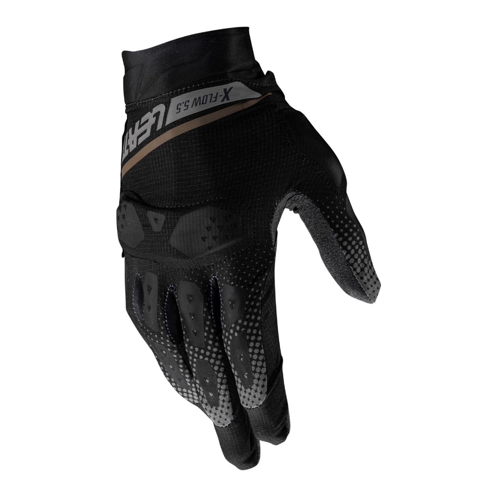 Leatt 5.5 ADV X-Flow Glove (Short) - Stealth (M) LE6025101962#