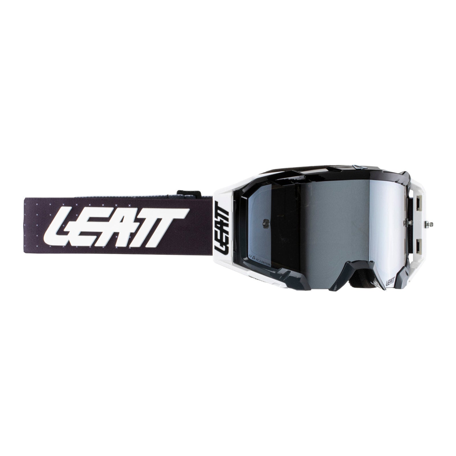 Leatt 5.5 Velocity Goggle Iriz - Graphite / Platinum UC 28% LE8024070270#