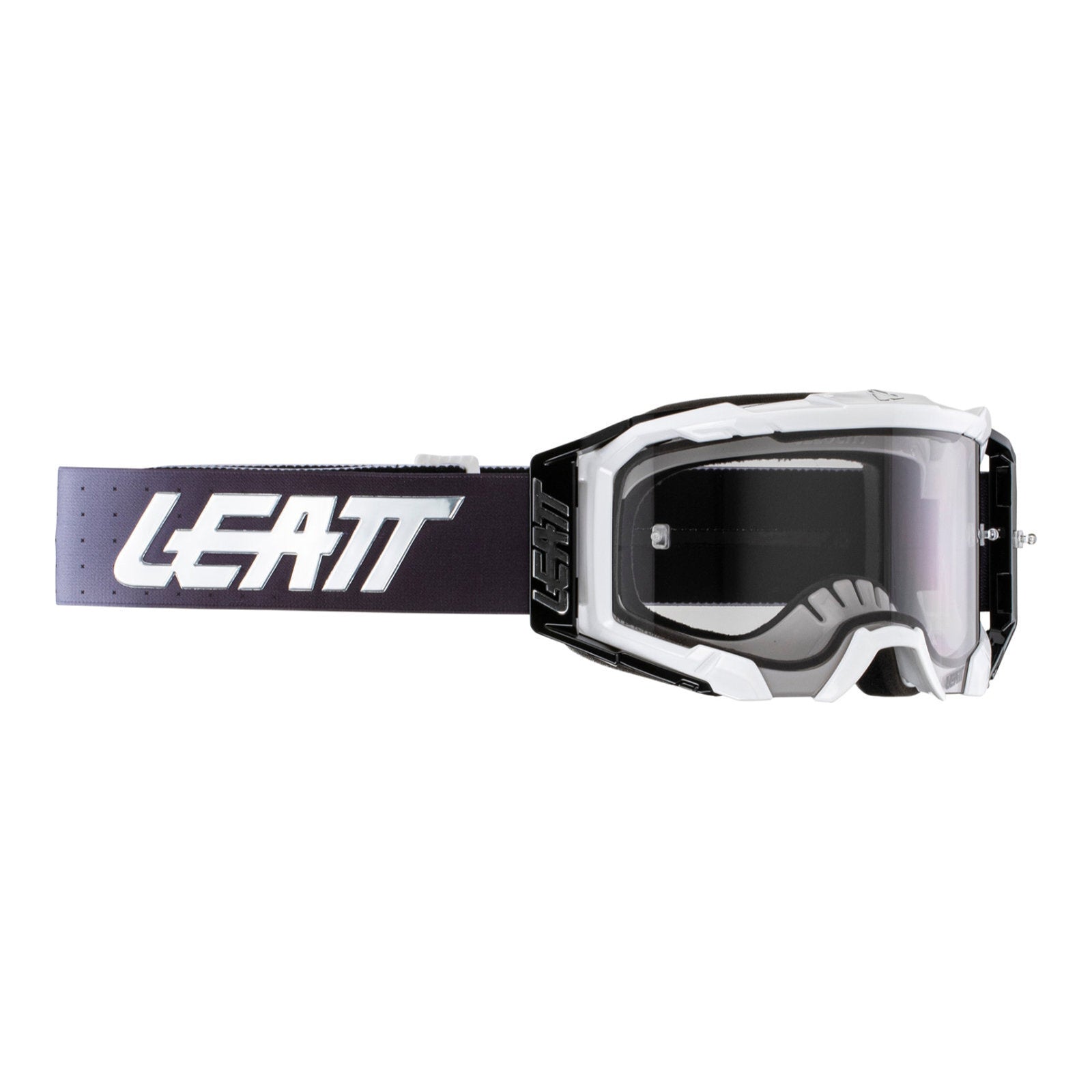 Leatt 5.5 Velocity Goggle - White / Light Grey 58% LE8024070390#