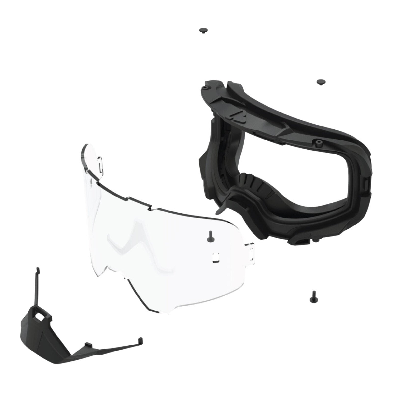 Leatt 6.5 Velocity Goggle Cryztal - White / Rose 32% LE8025200200#