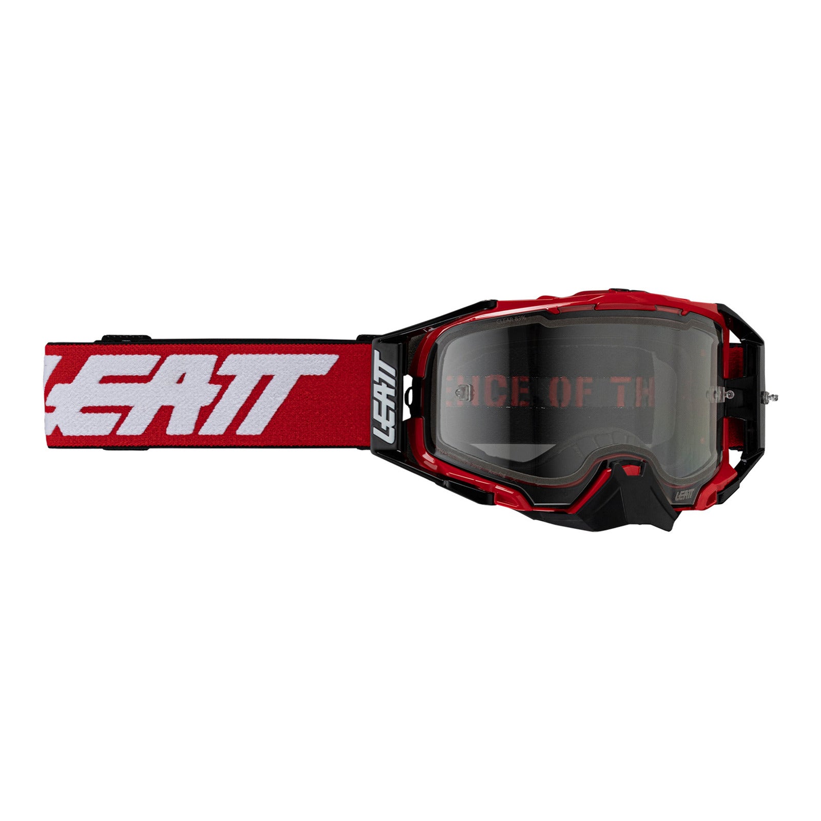 Leatt 6.5 Velocity Goggle - Red / Clear 83% LE8025200320#