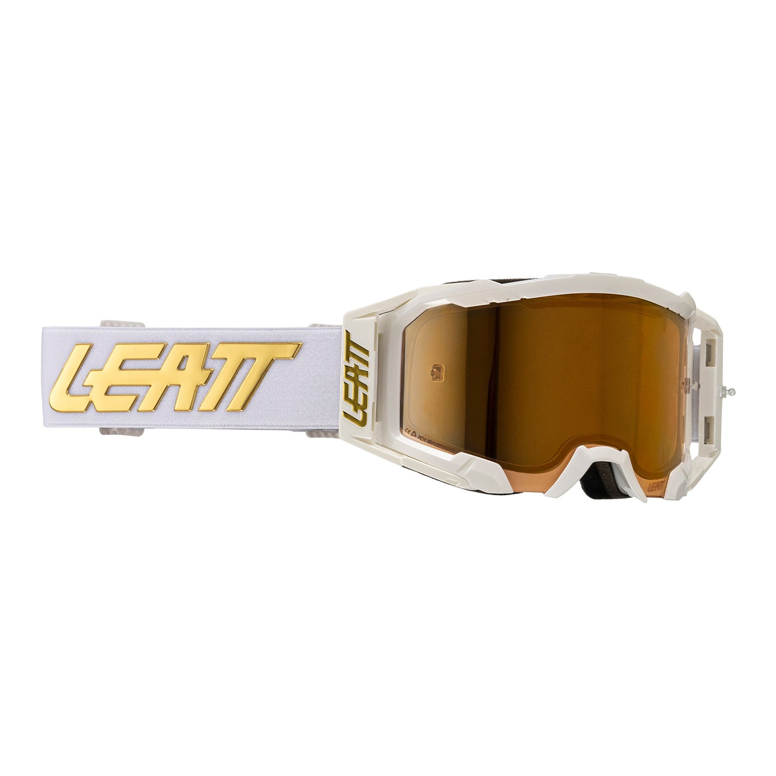 Leatt 5.5 Velocity Goggle Iriz - White / Bronze 68% LE8025200510#