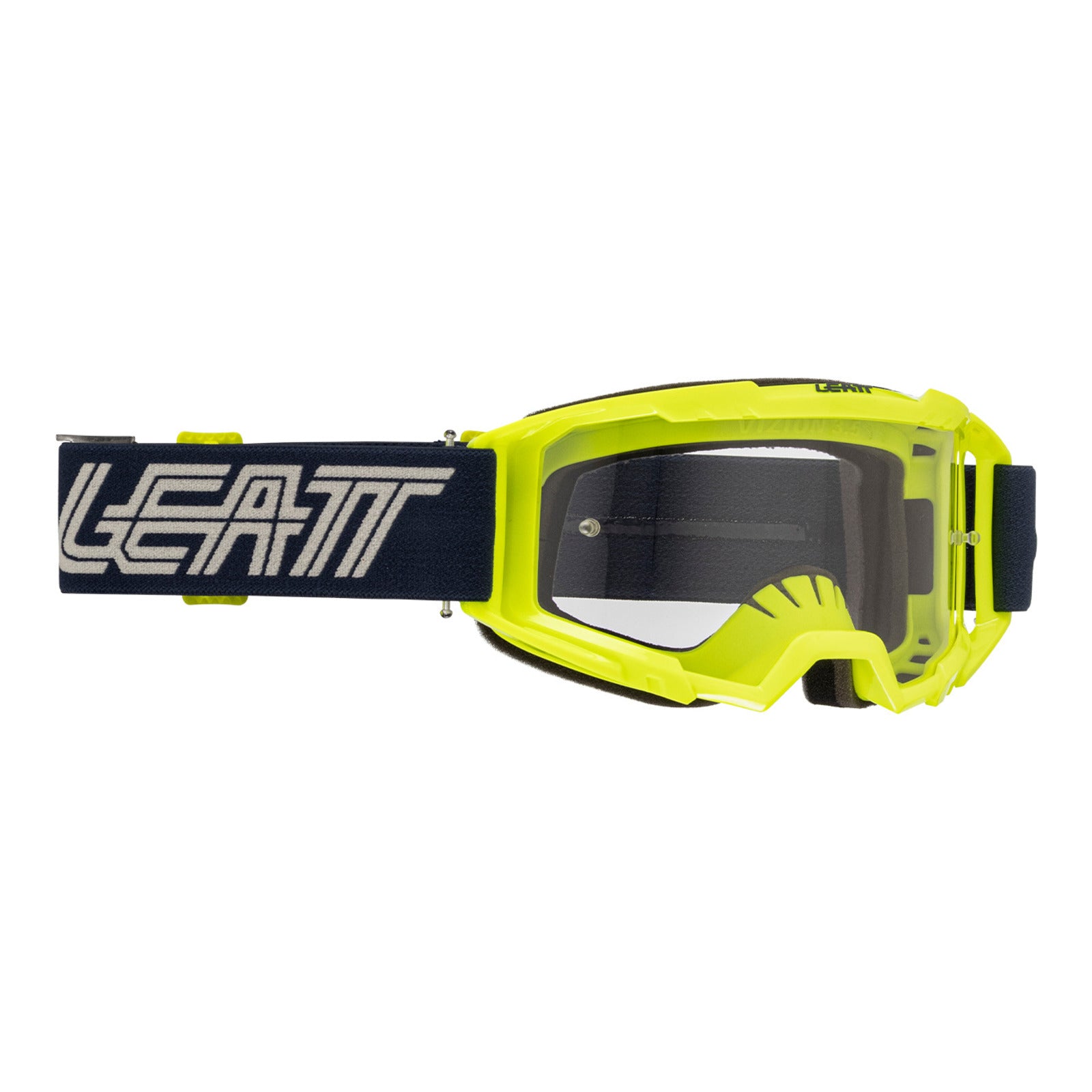 Leatt 3.5 Vizion Goggle - Lime / Clear 90% LE8025250230#