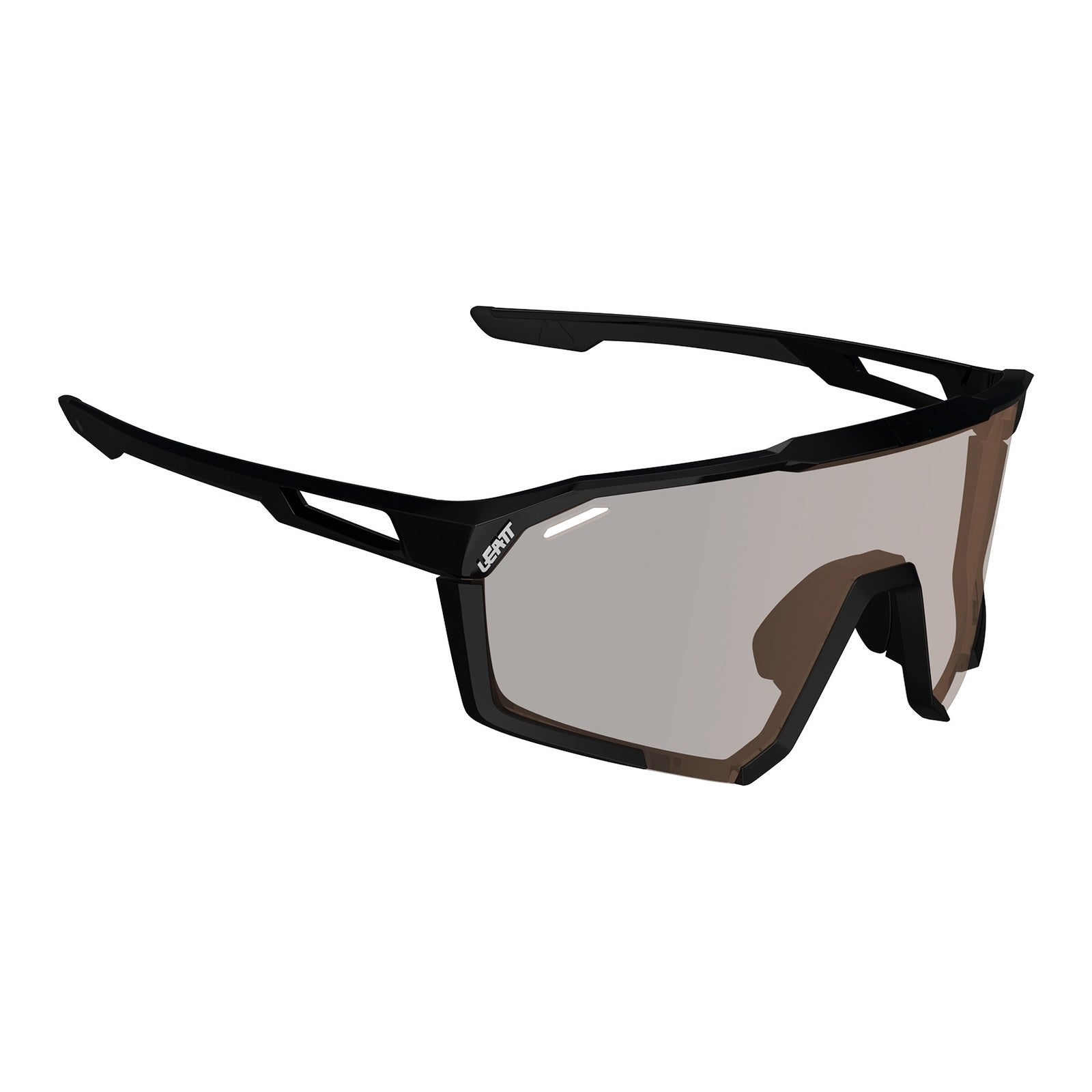Leatt SpeedViz Pro Sunglasses - Satin Black Iriz Silver 30 VLT LE8026013010#