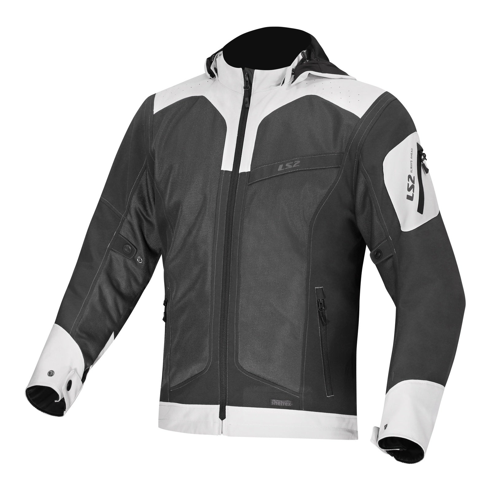LS2 Bolton Air Jacket - Green / Grey (XL) LS264300S01070500#