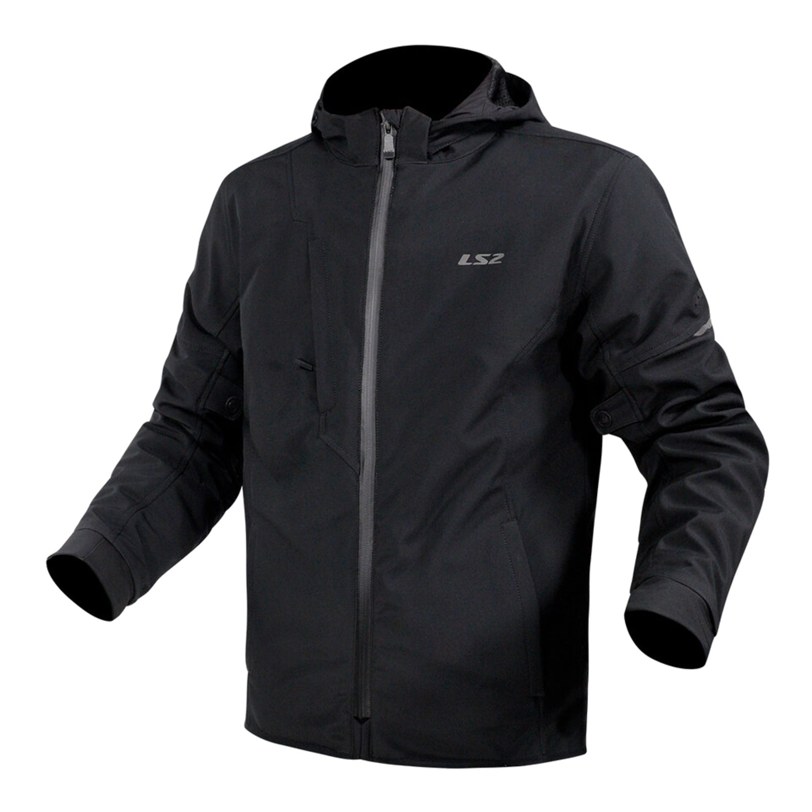 LS2 Bolton Men's Jacket - Black (L) LS2A64240W0112LRG#