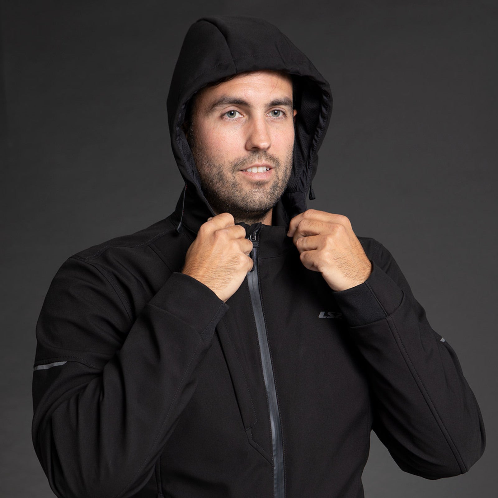 LS2 Bolton Men's Jacket - Black (S) LS2A64240W0112SM#