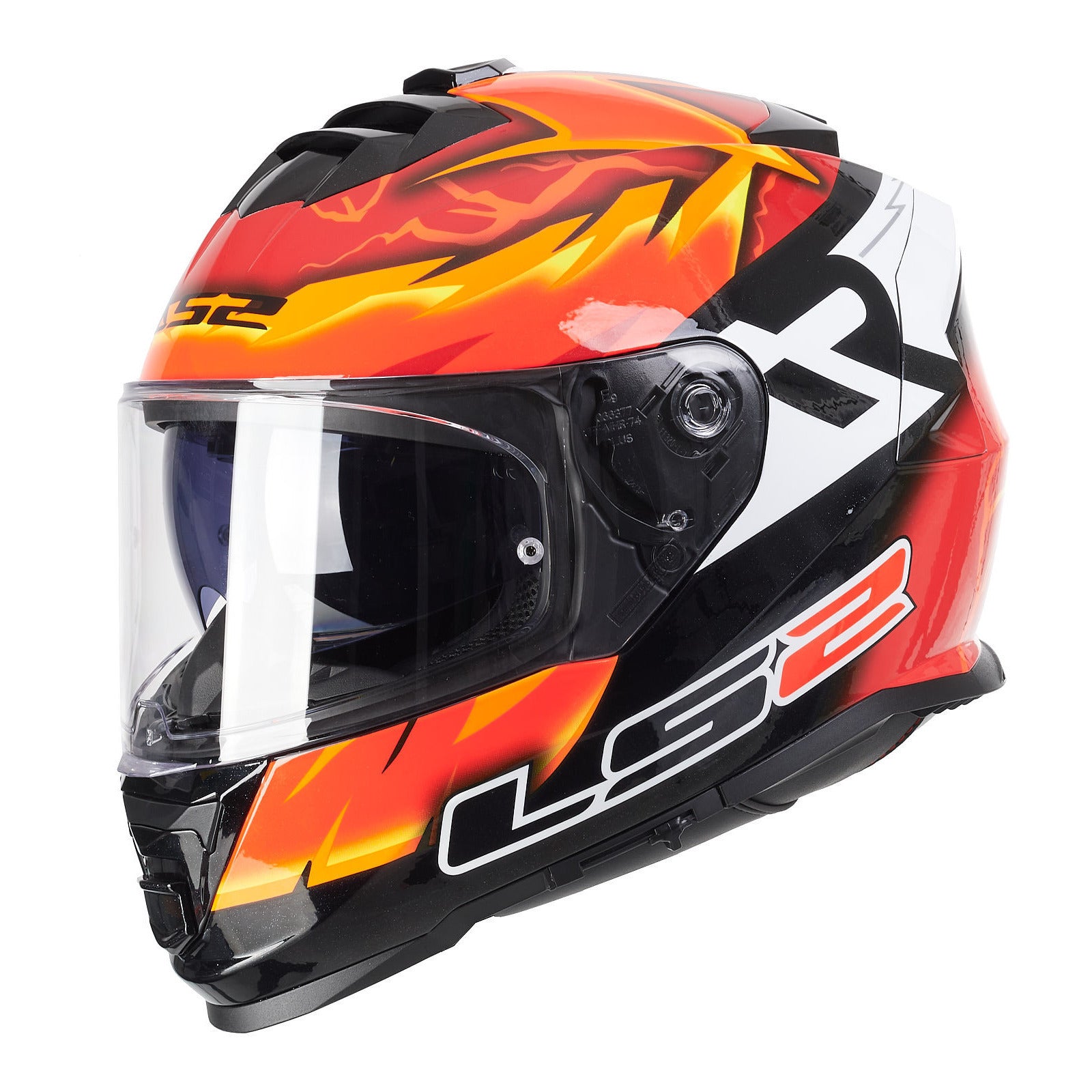 LS2 FF800 Storm II (XS) Rinaldi Replica - Orange 06 LS2FF8002RINAXS#