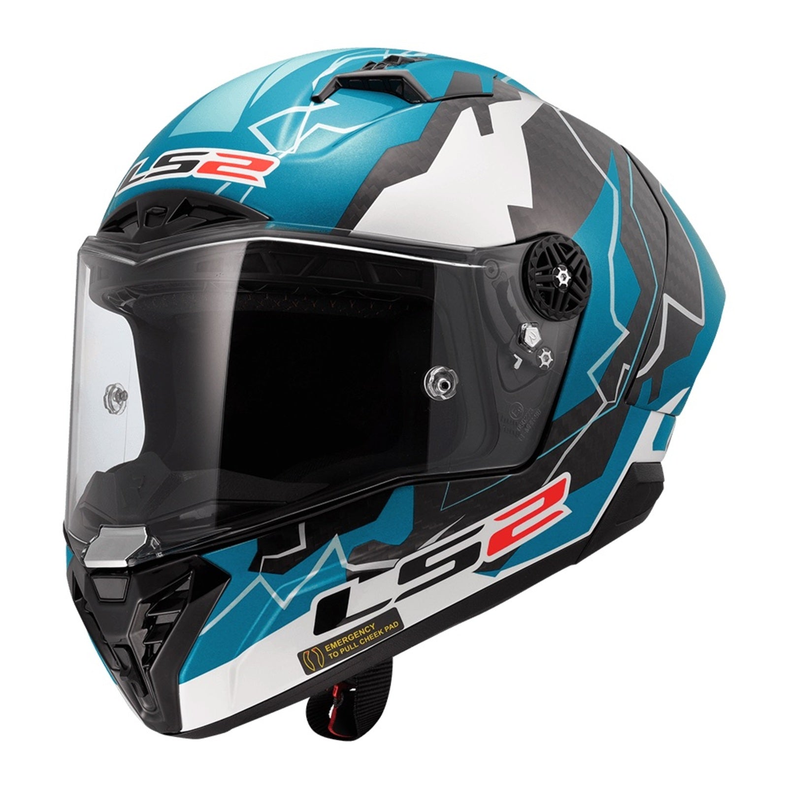 LS2 FF805 Thunder GP Aero Helmet - Huertas Replica (XL) LS2FF805GPAHUERTXL#
