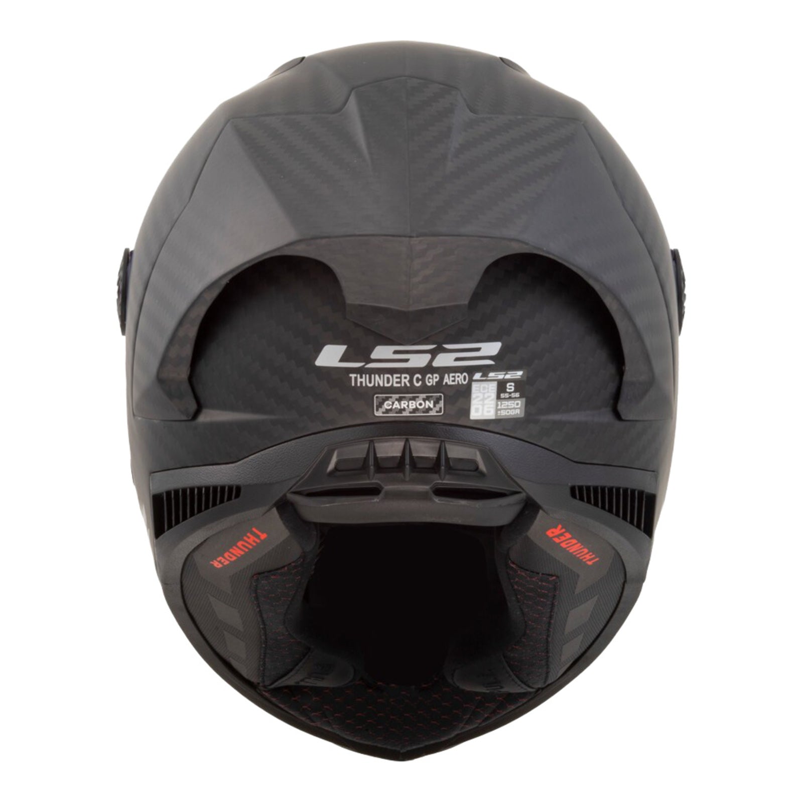 LS2 FF805 Thunder GP Aero Raute Helmet (M) - White / Grey LS2FF805GPRWHGRM#