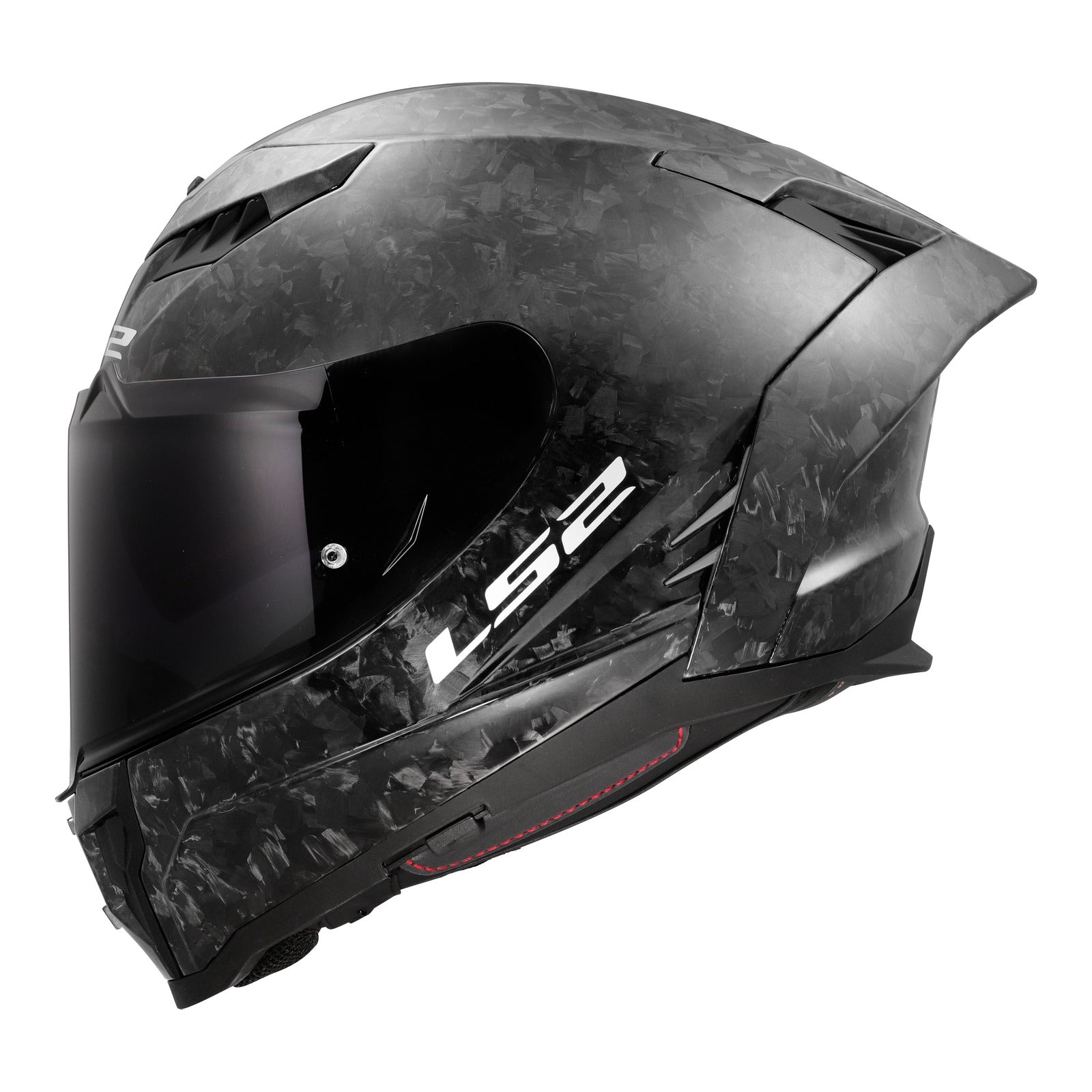 LS2 FF807 Dragon Forged Helmet - Gloss Carbon 06 (M) LS2FF807CARBFRGM#
