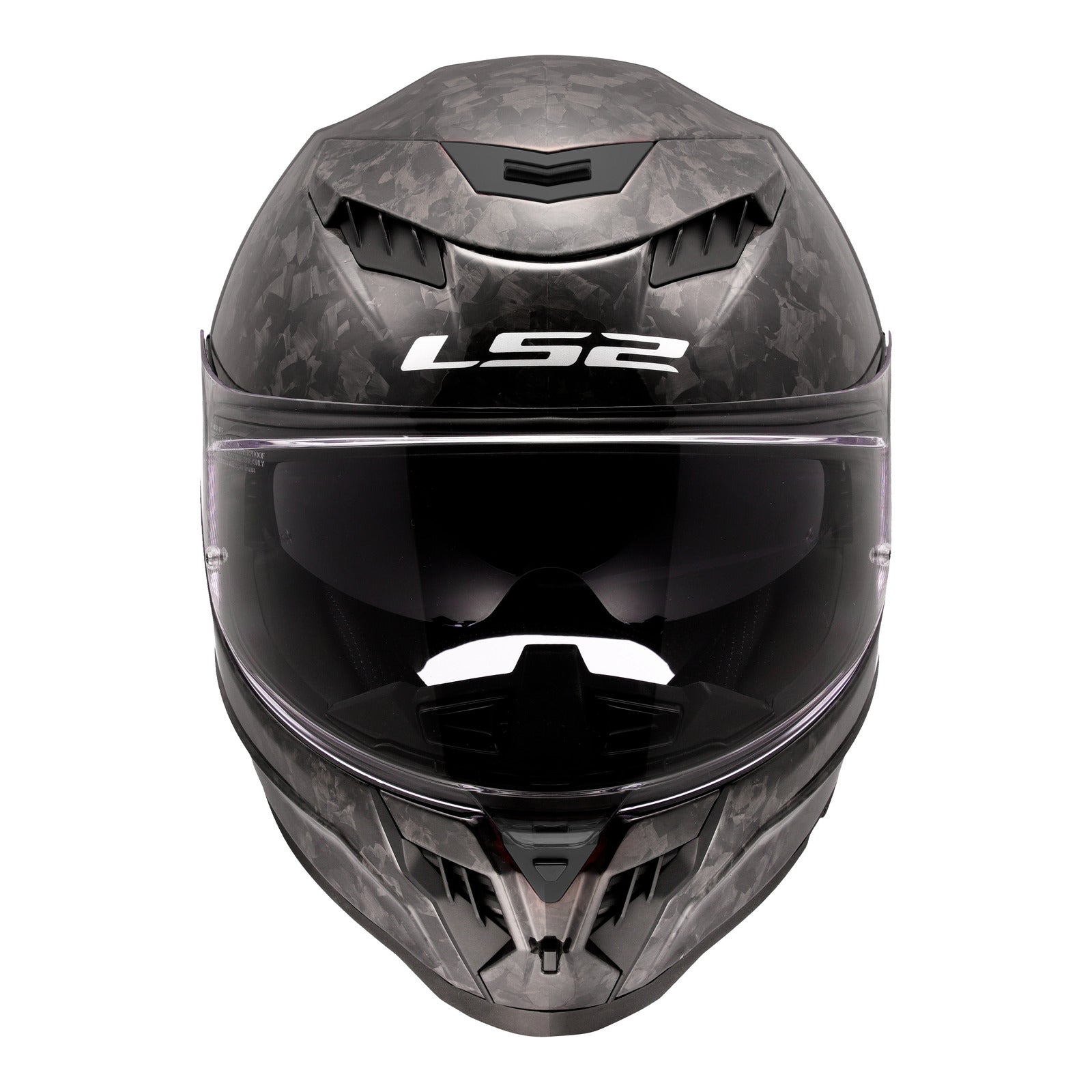 LS2 FF807 Dragon Forged Helmet - Gloss Carbon 06 (M) LS2FF807CARBFRGM#