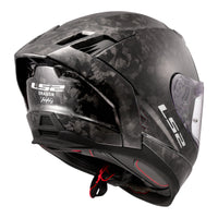 LS2 FF807 Dragon Forged Helmet - Gloss Carbon 06 (XL) LS2FF807CARBFRGXL#