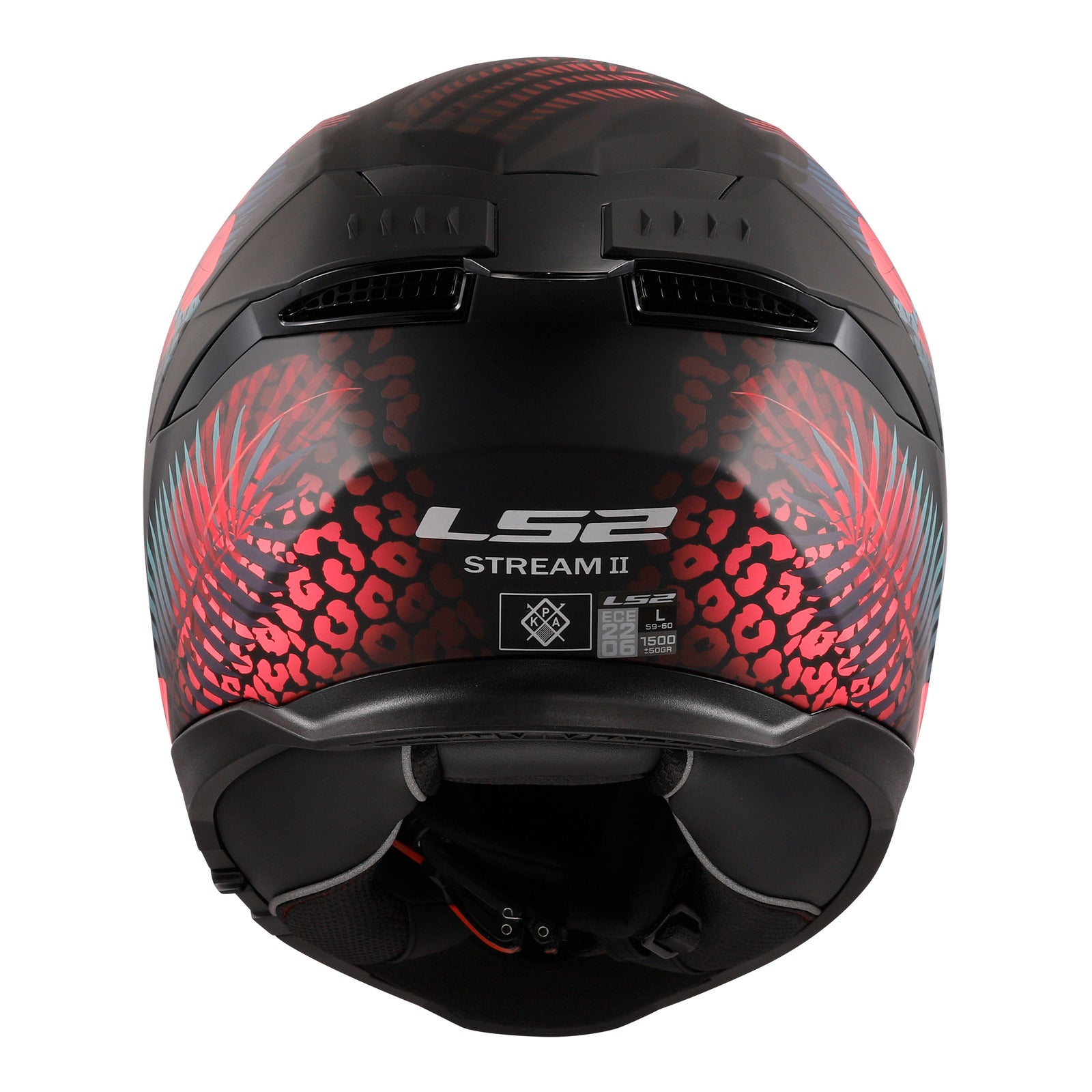 LS2 FF808 Stream II (M) Jungle - Matte Black / Pink / Blue 06 LS2FF8082JMBPBM#