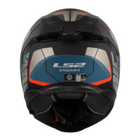 LS2 FF808 Stream II Road Helmet - Matte Black / Blue (L) 06 LS2FF8082ROADL#