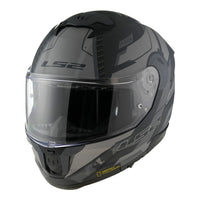 LS2 FF808 Stream II (3XL) Shadow - Matte Titanium / Grey 06 LS2FF8082SMTG3XL#