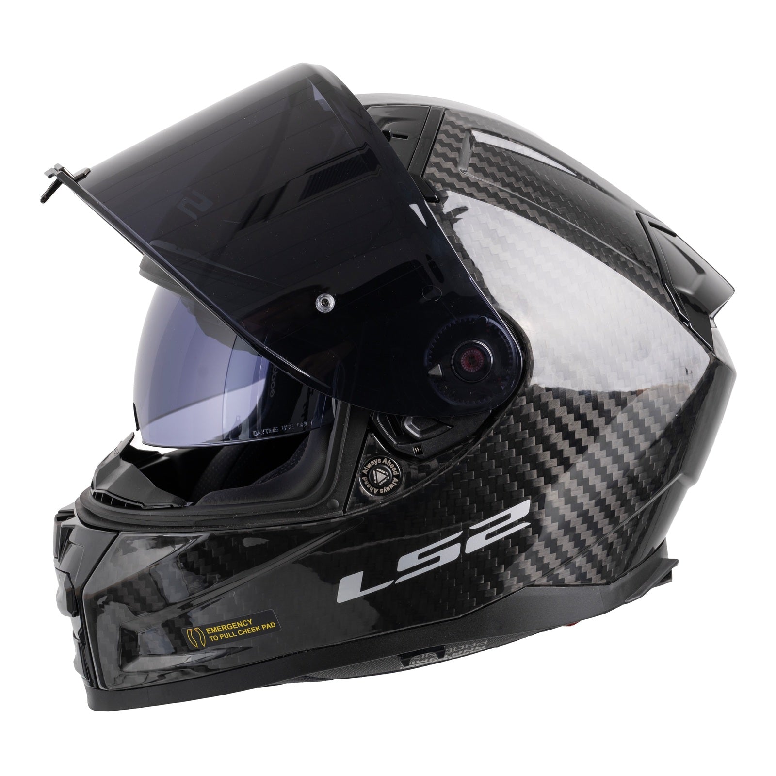 LS2 FF811 Vector II (S) Carbon 06 LS2FF8112CARBS#