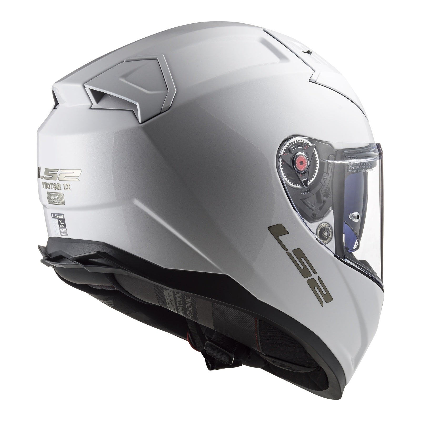 LS2 FF811 Vector II (XS) - White 06 LS2FF8112WHTXS#