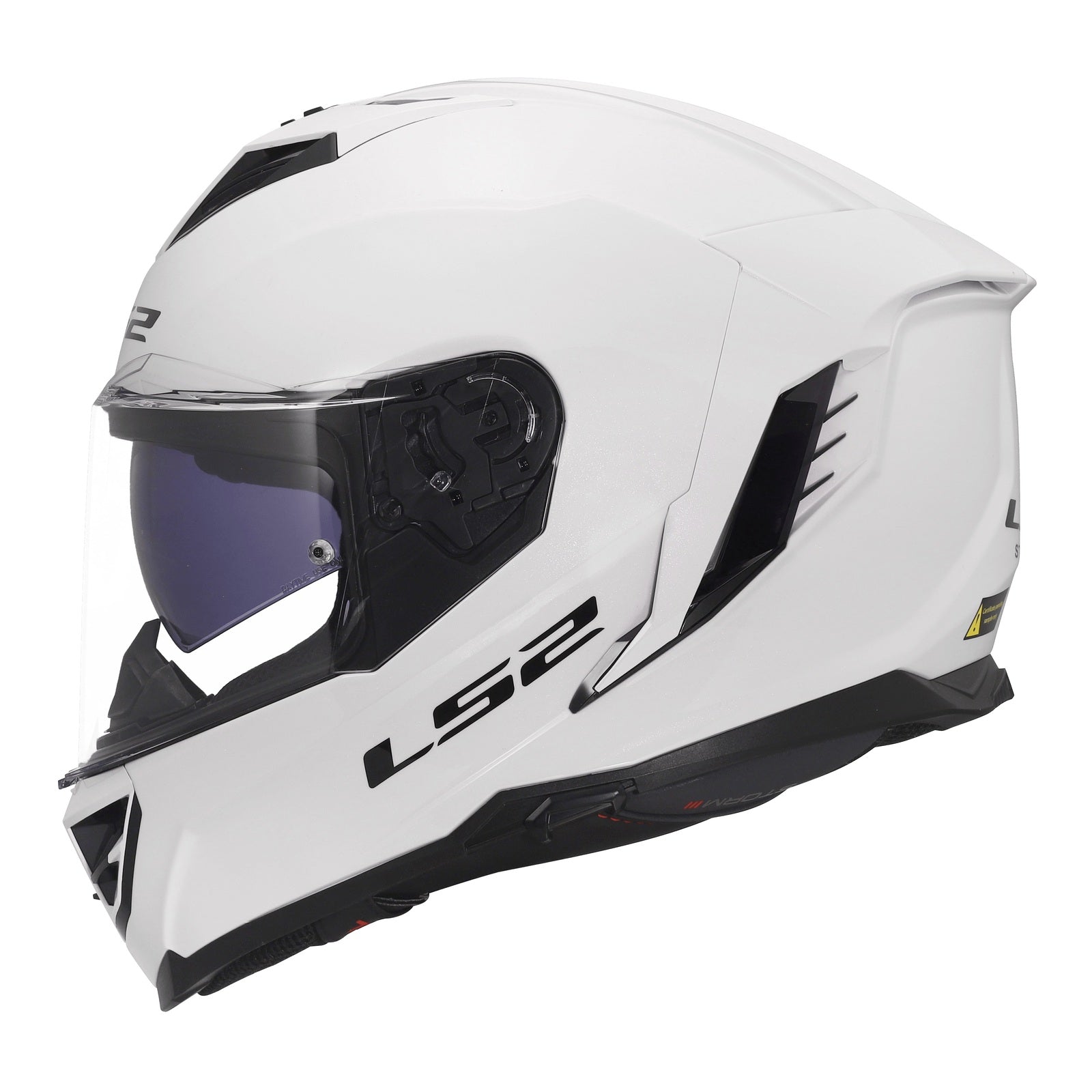 LS2 FF818 Storm III Solid Helmet - Gloss White (S) LS2FF818GWS#