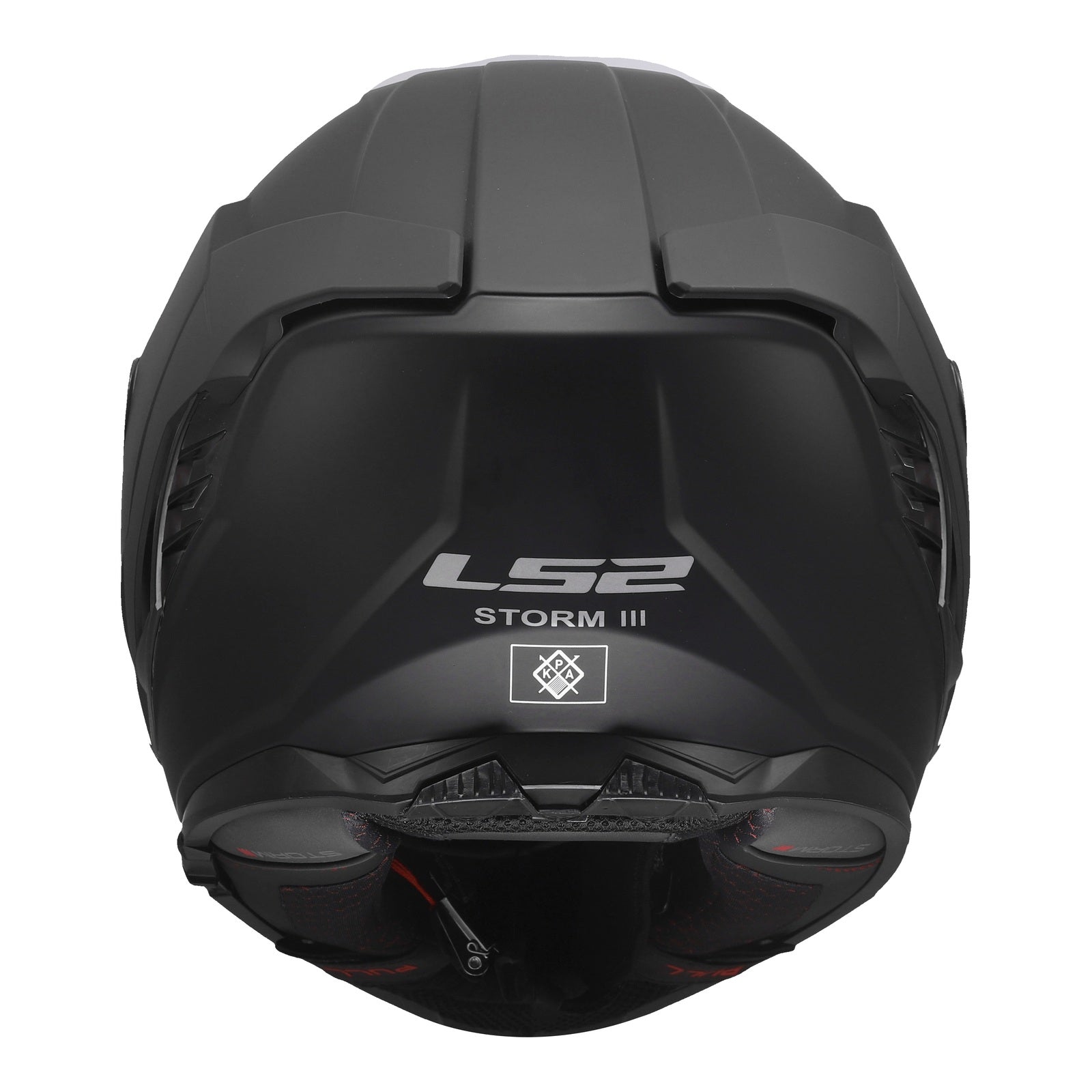 LS2 FF818 Storm III Solid Helmet - Matte Black (M) LS2FF818MBM#